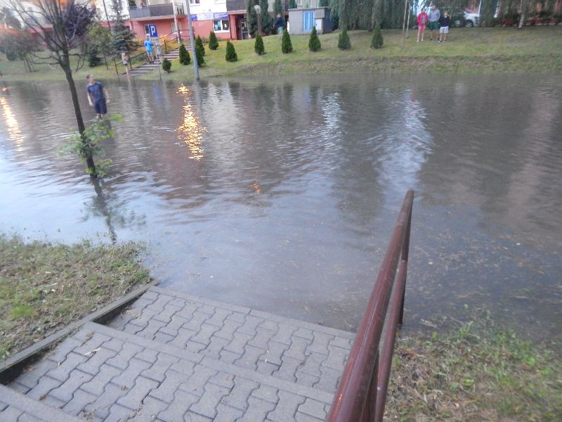 wkaliszu.pl - Kalisz on-line, POGODA. Kalisz pod wodą, zdjęcie 7