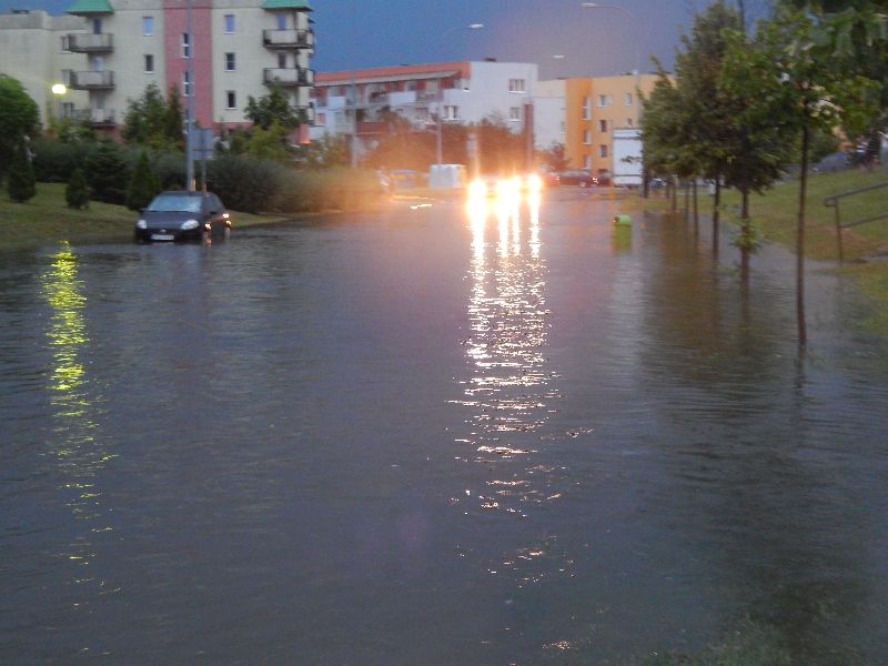 wkaliszu.pl - Kalisz on-line, POGODA. Kalisz pod wodą, zdjęcie 9