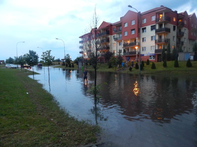 wkaliszu.pl - Kalisz on-line, POGODA. Kalisz pod wodą, zdjęcie 10