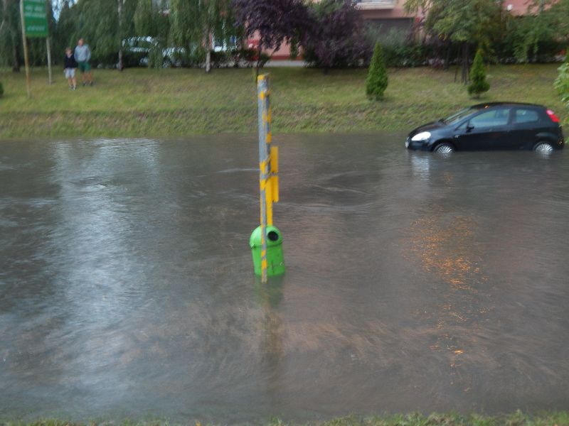 wkaliszu.pl - Kalisz on-line, POGODA. Kalisz pod wodą, zdjęcie 12