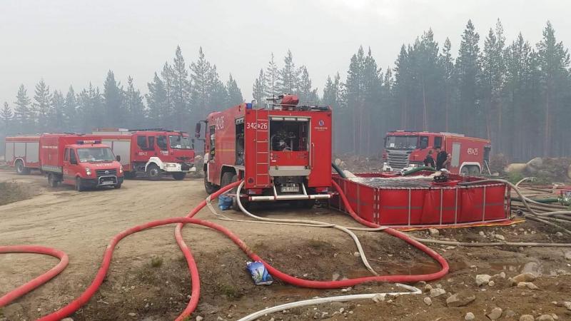 wkaliszu.pl - Kalisz on-line, STRAŻ. Kaliszanie walczyli z pożarami w Szwecji, zdjęcie 3