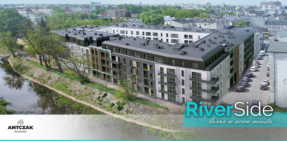 wkaliszu.pl - Kalisz on-line, INWESTYCJE. RiverSide – rusza nowa luksusowa inwestycja mieszkaniowa od FB Antczak, zdjęcie 1