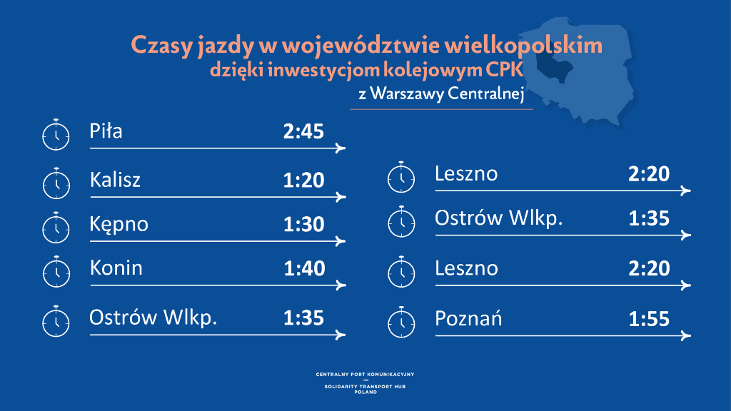 wkaliszu.pl - Kalisz on-line, KOLEJ. Budowa CPK. Pojedziemy szybciej do Warszawy, Poznania i Łodzi, zdjęcie 2