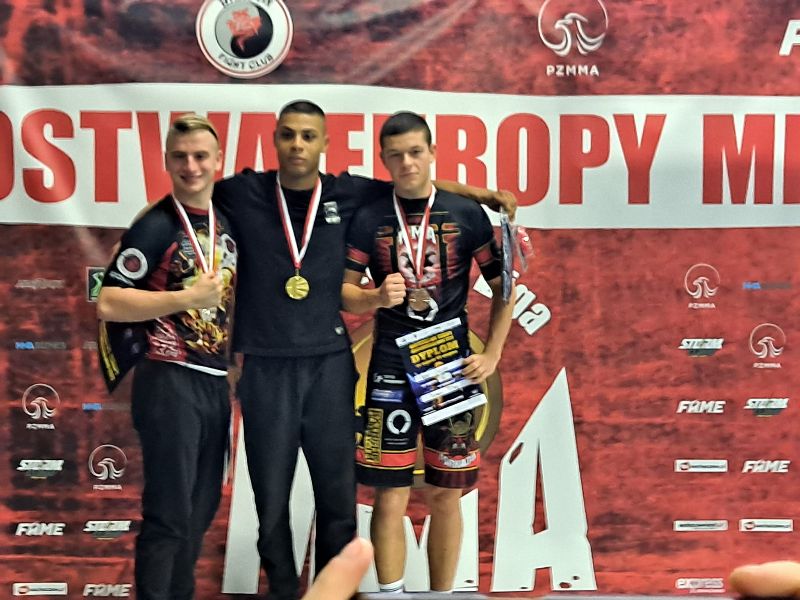wkaliszu.pl - Kalisz on-line, MMA. Mistrzostwa Europy ALMMA. Igor na podium, zdjęcie 2
