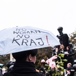 AKCJA. Czarny Protest pod Konopnicką, zdjęcie 5, wkaliszu.pl - Kalisz on-line, zdjęcie 316x316