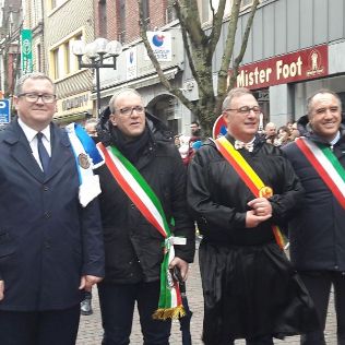MIASTA PARTNERSKIE. Belgijska wizyta. Prezydent w Bractwie Wilczycy , zdjęcie 1, wkaliszu.pl - Kalisz on-line, zdjęcie 316x316