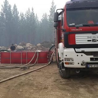 STRAŻ. Kaliszanie walczyli z pożarami w Szwecji, zdjęcie 3, wkaliszu.pl - Kalisz on-line, zdjęcie 316x316