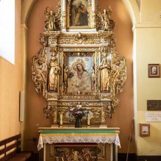 08 - Kościół pw. Wniebowzięcia Najświętszej Marii Panny – ołtarz boczny, wkaliszu.pl - Kalisz on-line, zdjęcie 316x316