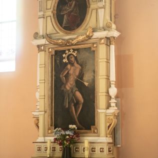 09 - Kościół pw. Wniebowzięcia Najświętszej Marii Panny – ołtarz boczny, wkaliszu.pl - Kalisz on-line, zdjęcie 316x316