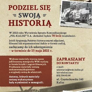 MIASTO. Powstanie książka i film o WSK , zdjęcie 5, wkaliszu.pl - Kalisz on-line, zdjęcie 316x316