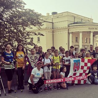 REKREACJA. W Kaliszu odbył się Narodowy Dzień Sportu, zdjęcie 9, wkaliszu.pl - Kalisz on-line, zdjęcie 316x316
