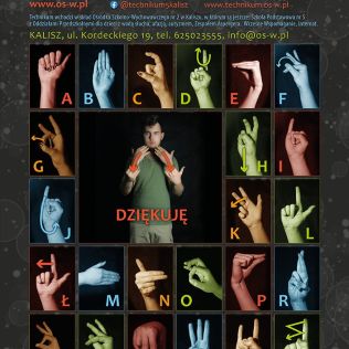 AKCJA. Nauka języka migowego na przystankach autobusowych, zdjęcie 3, wkaliszu.pl - Kalisz on-line, zdjęcie 316x316