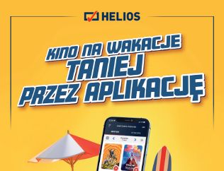 wkaliszu.pl - Kalisz on-line, ZAPROSZENIE. "Kino na wakacje, taniej przez aplikację” – akcja sieci Helios