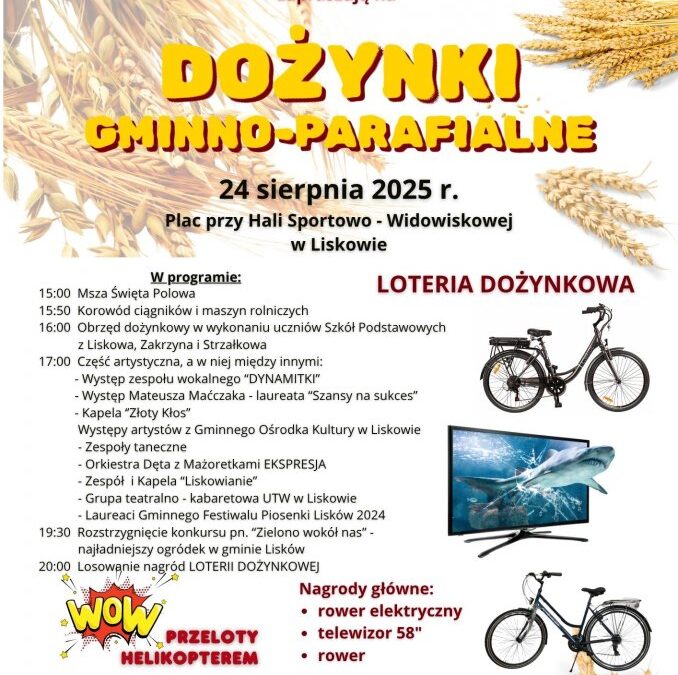 24.8. Dożynki w gminie Lisków