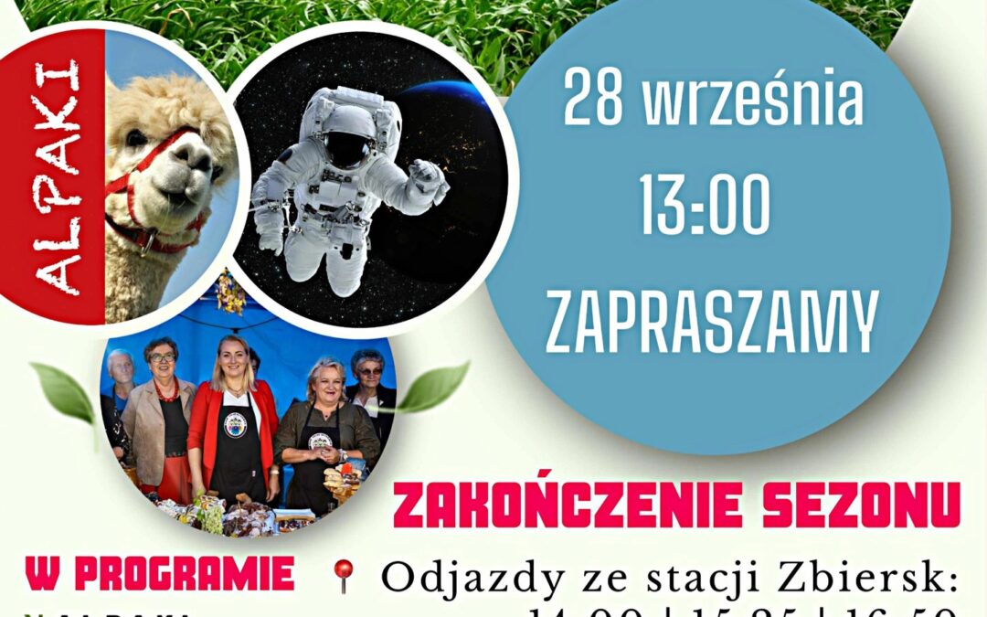 28.9. Zakończenie sezonu na Kaliskiej Kolei Dojazdowej