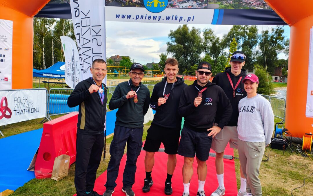 TRIATHLON. Sukcesy kaliskich triathlonistów w Pniewach