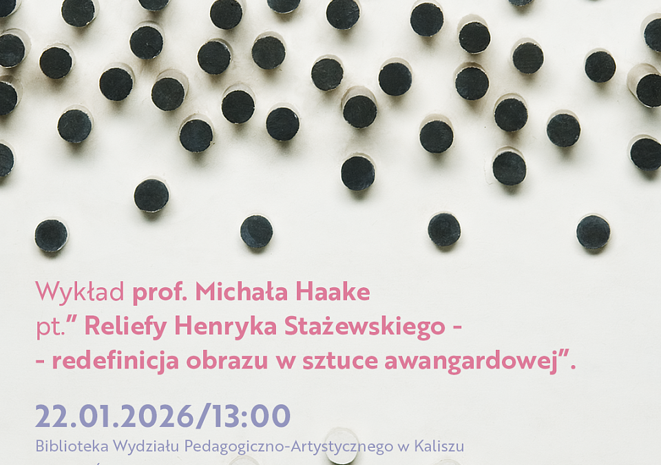 22.1. Wykład o obrazie w sztuce awangardowej