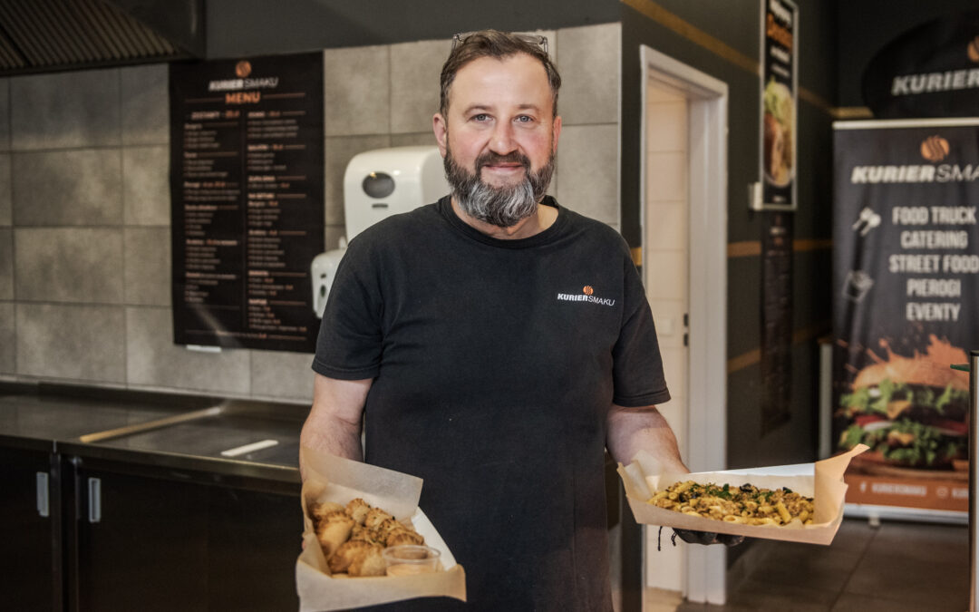 NA TALERZU. Kurier Smaku w Galerii Tęcza!