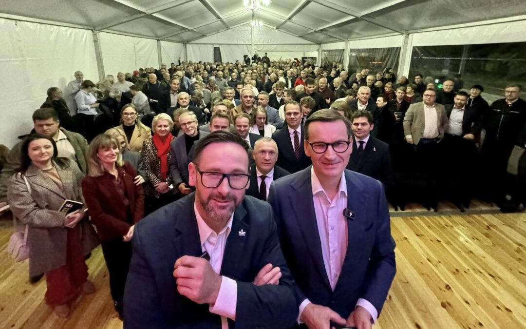 POLITYKA. Były premier Mateusz Morawiecki i Daniel Obajtek przyjadą do Kalisza