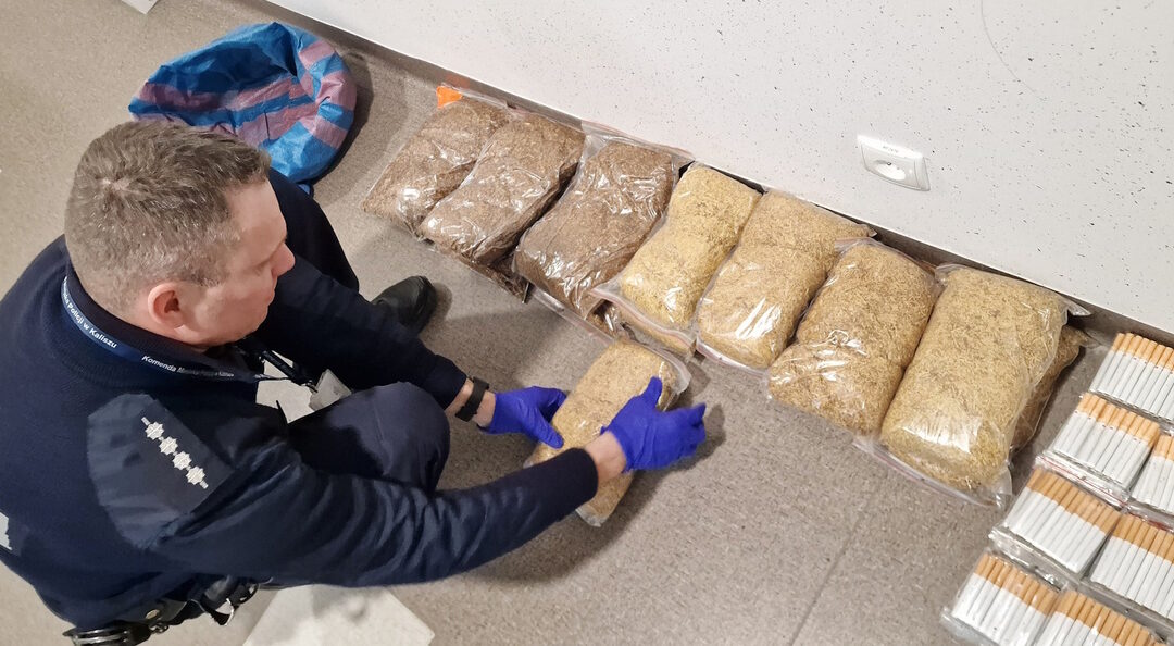 POLICJA. Nielegalny tytoń i papierosy