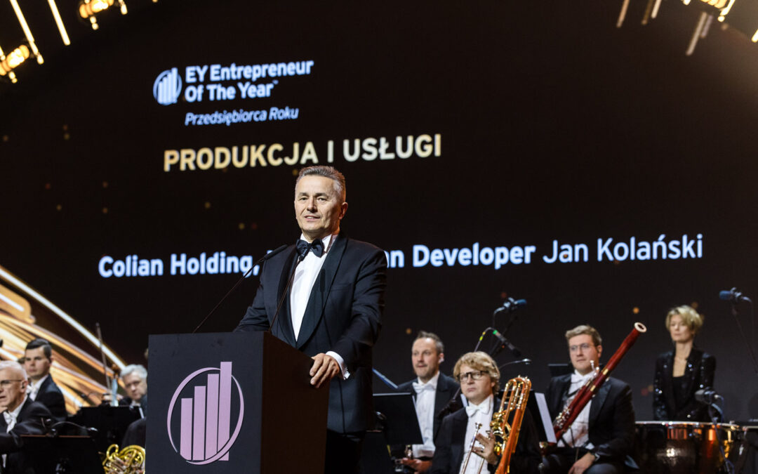 BIZNES. Jan Kolański laureatem konkursu Przedsiębiorca Roku EY