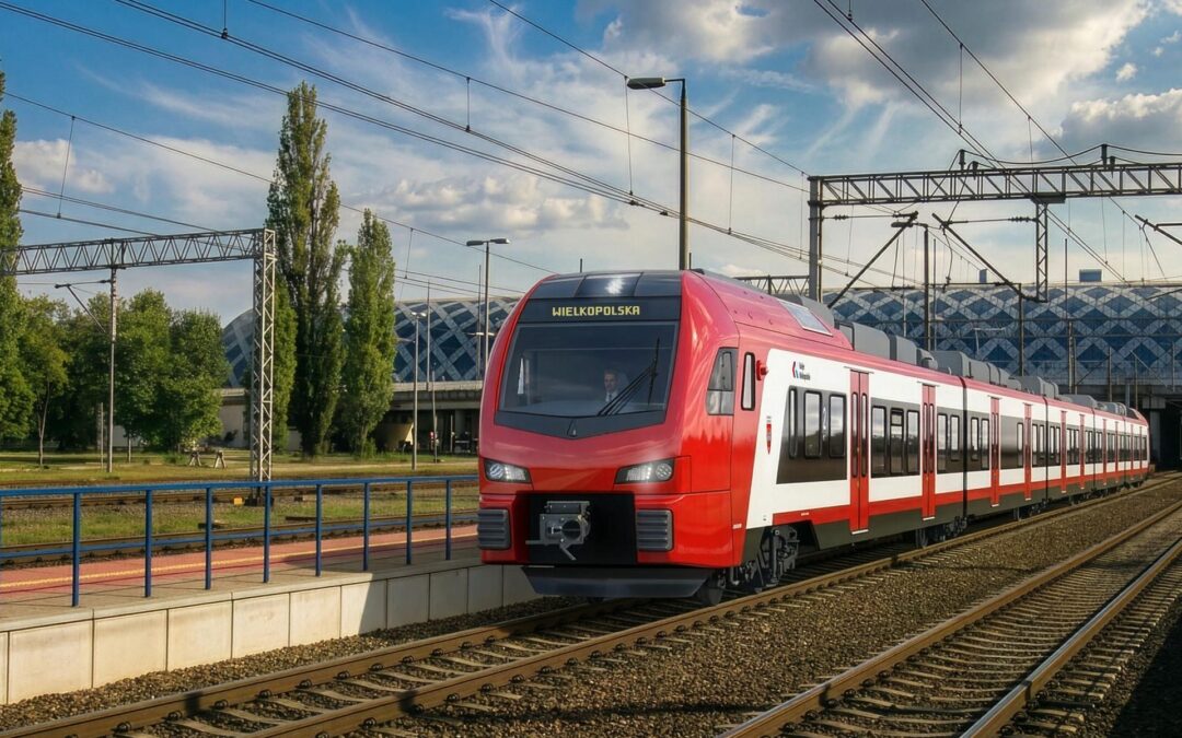 KOLEJ. FLIRT-y na wielkopolskich torach