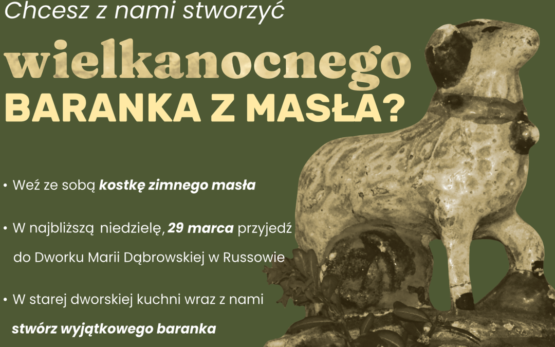 29.3. Wielkanocne baranki z masła