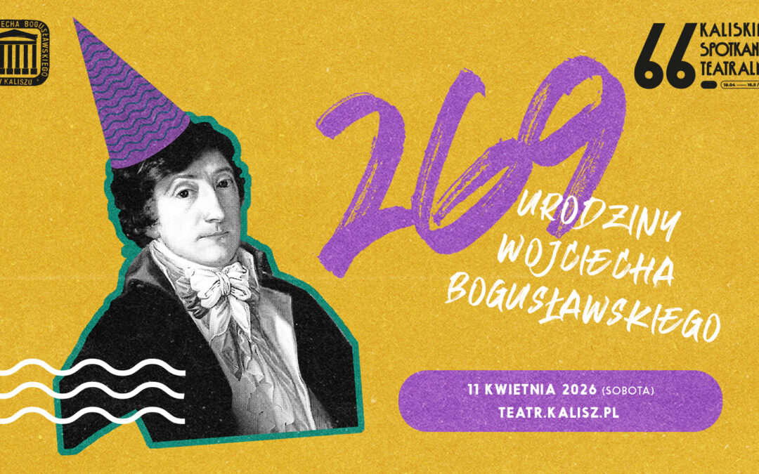 TEATR. Urodziny Bogusławskiego – wyprzedaż kostiumów, warsztaty i impreza z aktorami! [PROGRAM]