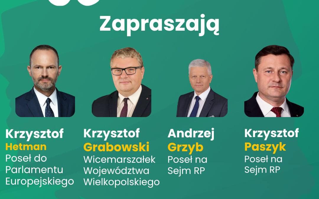 POLITYKA. Czołowi działacze PSL-u na spotkaniu w Kamieniu