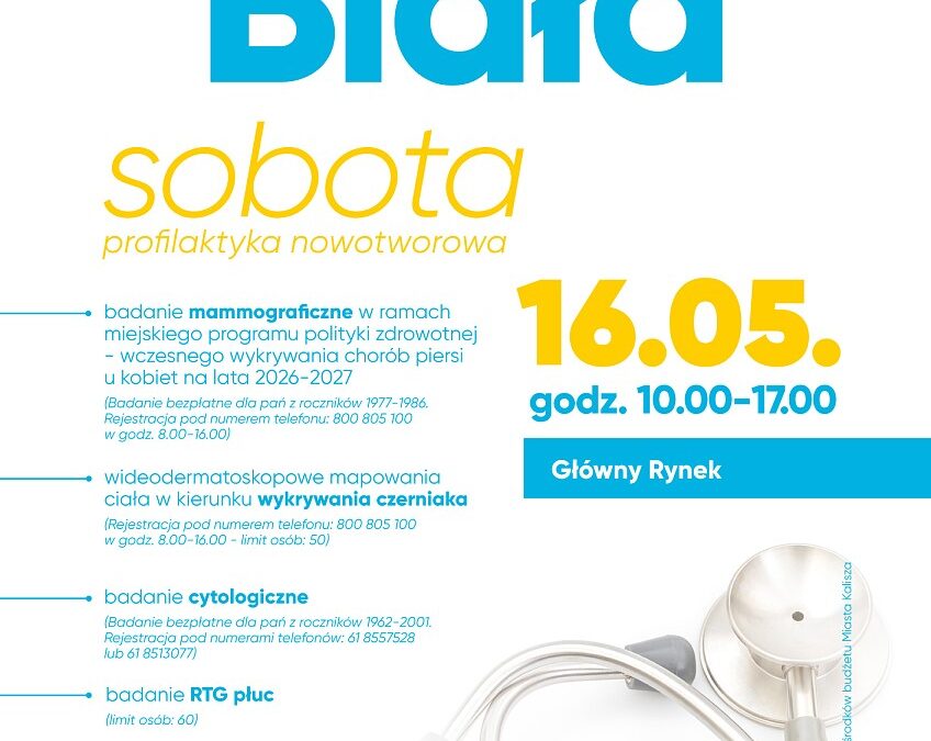 16.5. ,,Biała Sobota” na rynku