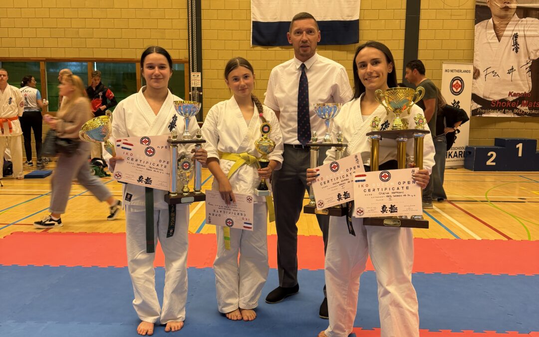 KARATE. Medale w międzynarodowych mistrzostwach Holandii