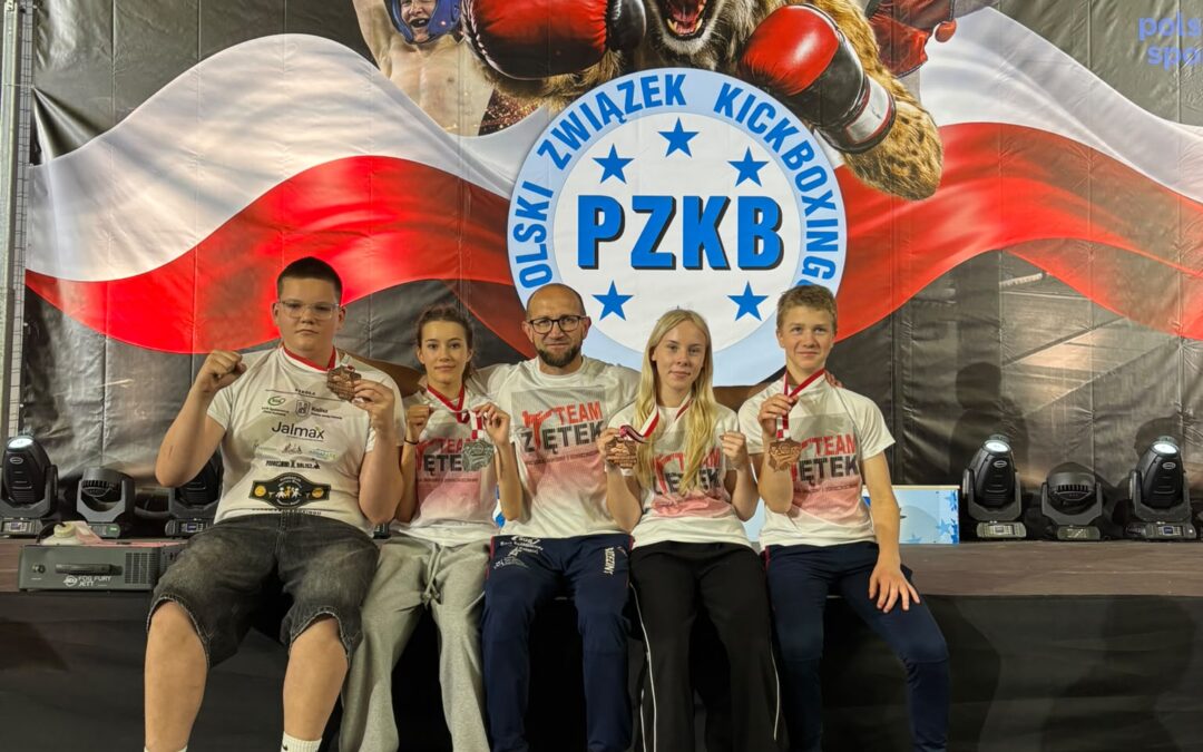 KICKBOXING. KS ZIĘTEK TEAM z medalami w Polish Kickboxing Cup 2026