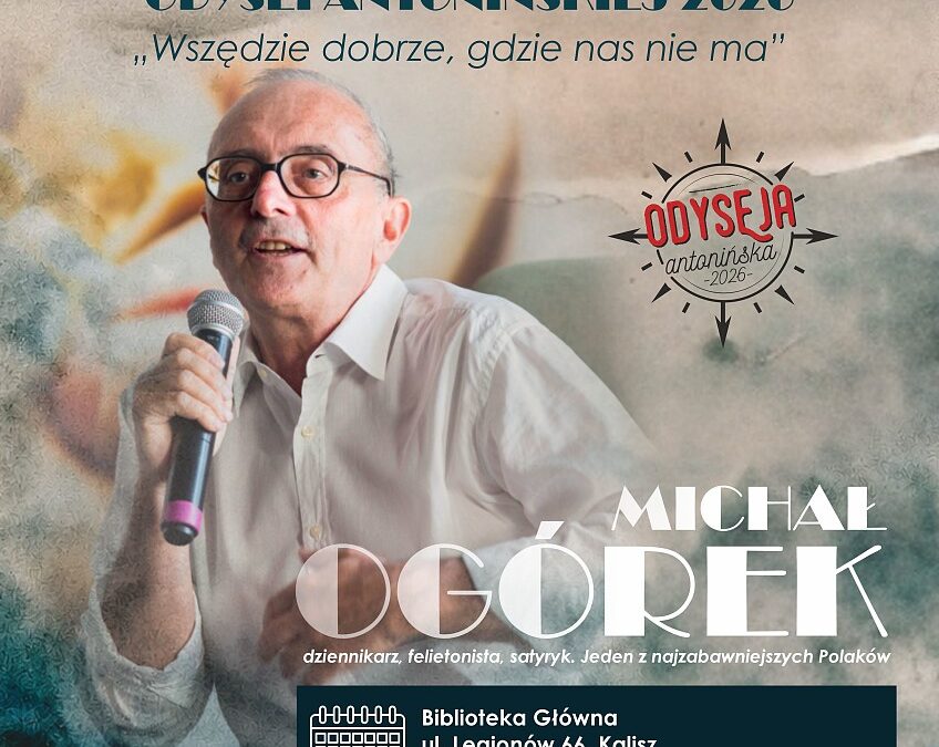 5.8. Michał Ogórek w kaliskiej bibliotece