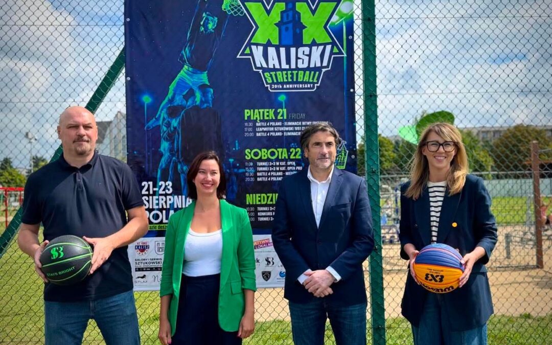 KOSZYKÓWKA. Jubileuszowy 20. Kaliski Streetball